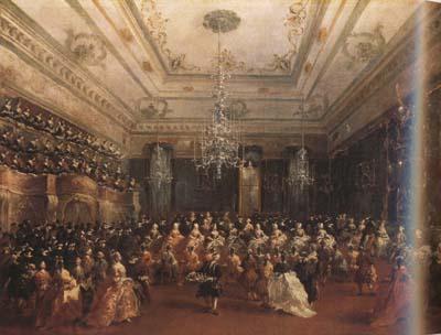 Francesco Guardi Venetian Gala Concert (mk08) oil painting picture